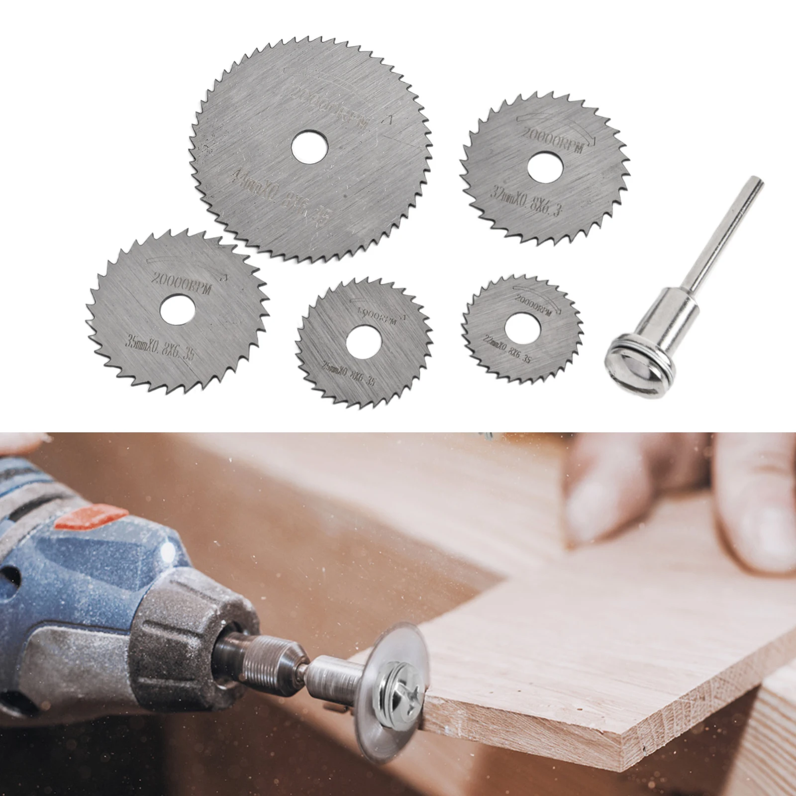 1set HSS Diamond Wood Cutting Discs Circular Saw Blade For Rotary Tool Engraver Electric Drill And 1 Mandrel Tools
1set HSS Diamond Wood Cutting Discs Circular Saw Blade For Rotary Tool Engraver Electric Drill And 1 Mandrel Tools