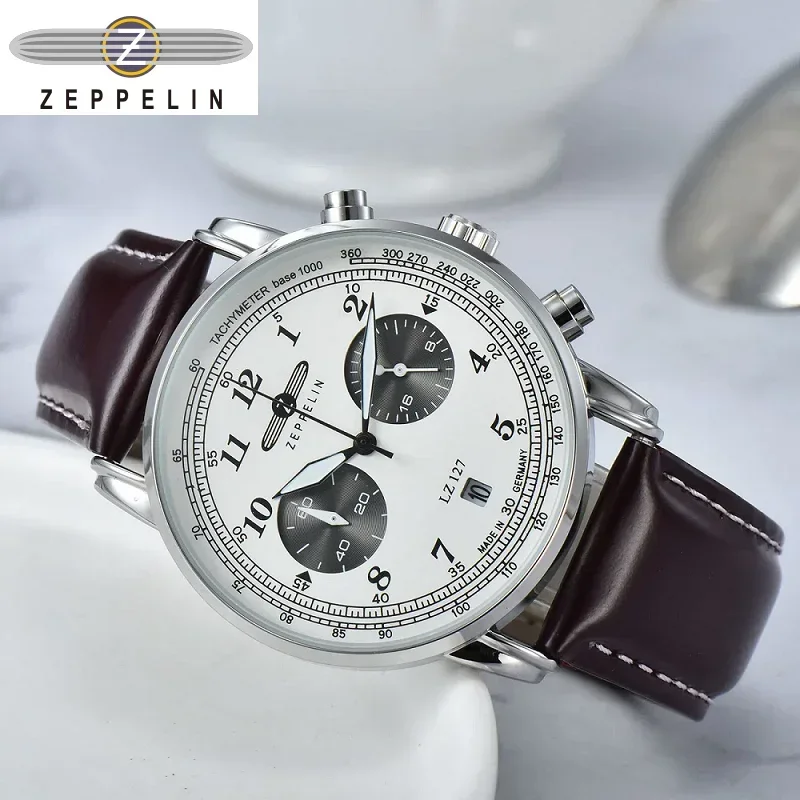 ZEPPELIN Watch for Men Owl Dial Business Casual Men's Watch Waterproof Leather Watch Men's Luxury Trend Watch Relogio Masculino
ZEPPELIN Watch for Men Owl Dial Business Casual Men's Watch Waterproof Leather Watch Men's Luxury Trend Watch Relogio Masculino