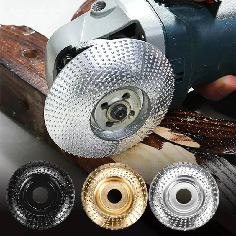 100mm Angle Grinder Wood Carving Disc Woodworking Grinding Shaping Wheel Abrasive Rotary Tool for 16/22mm Bore Angle Grinders
100mm Angle Grinder Wood Carving Disc Woodworking Grinding Shaping Wheel Abrasive Rotary Tool for 16/22mm Bore Angle Grinders