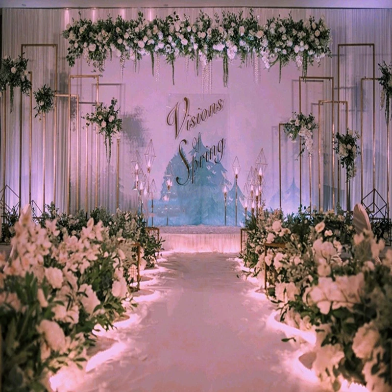 1 set=4 pcs wedding arch screen decoration wedding stage background decoration geometric square screen wrought Flower stand
1 set=4 pcs wedding arch screen decoration wedding stage background decoration geometric square screen wrought Flower stand