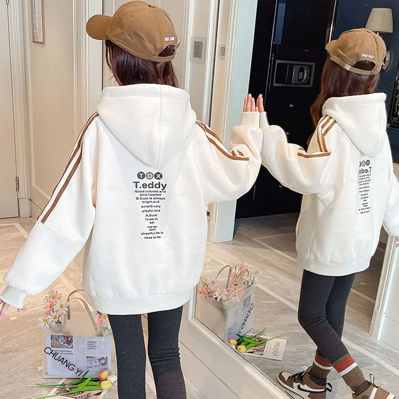 Girls Hoodies Sweatshirts Cotton Tops Overcoat 2024 New Spring Autumn Windproof Kids Long Sleeve Children's Clothing
Girls Hoodies Sweatshirts Cotton Tops Overcoat 2024 New Spring Autumn Windproof Kids Long Sleeve Children's Clothing