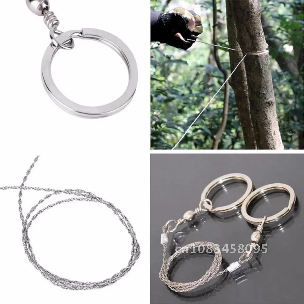 Survival Kit 550mm(21.6'') Wire Saw for Emergencies in Camping, Hiking, Hunting, Fishing, and Mountain Climbing
Survival Kit 550mm(21.6'') Wire Saw for Emergencies in Camping, Hiking, Hunting, Fishing, and Mountain Climbing
