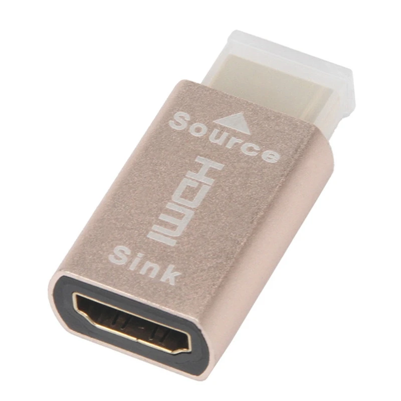 HDMI Lock Screen Signal Holder KVM HDMI2.0 Virtual Adapter EDID DDC Dummy Plug for HDMI Display Emulator Up to 3840X2160
HDMI Lock Screen Signal Holder KVM HDMI2.0 Virtual Adapter EDID DDC Dummy Plug for HDMI Display Emulator Up to 3840X2160