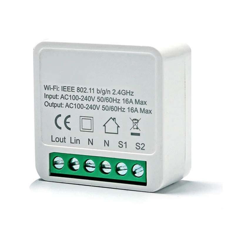 Smart Switch WIFI Light Switch Wireless Remote Control Switch For Home,1/2 Way 16A
Smart Switch WIFI Light Switch Wireless Remote Control Switch For Home,1/2 Way 16A