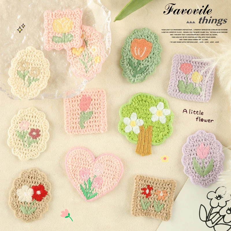 Woven Patches Handmade Braid Flowers Brooch DIY Sew on Cloth Badges Clothing Hat Bag Hair Clip Accessories Boys Girls Kids Gifts
Woven Patches Handmade Braid Flowers Brooch DIY Sew on Cloth Badges Clothing Hat Bag Hair Clip Accessories Boys Girls Kids Gifts