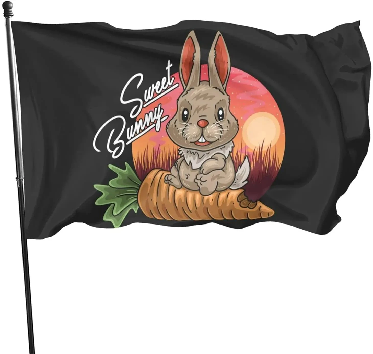 Sweet Rabbit Relax on Carrot At Summer Time Animals Flag Garden Flag Home House Outdoor Indoor Party Decoration for Women Kids
Sweet Rabbit Relax on Carrot At Summer Time Animals Flag Garden Flag Home House Outdoor Indoor Party Decoration for Women Kids