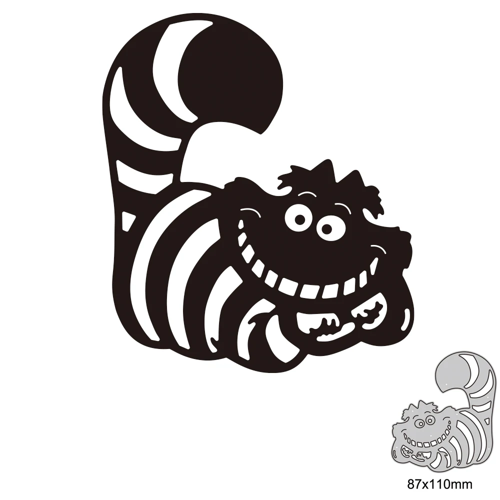 Cheshire Cat Metal Cutting Dies Alice In Wonderland Die Cuts For DIY Scrapbook Paper Cards Embossed Decorative Craft Die Cut New
Cheshire Cat Metal Cutting Dies Alice In Wonderland Die Cuts For DIY Scrapbook Paper Cards Embossed Decorative Craft Die Cut New