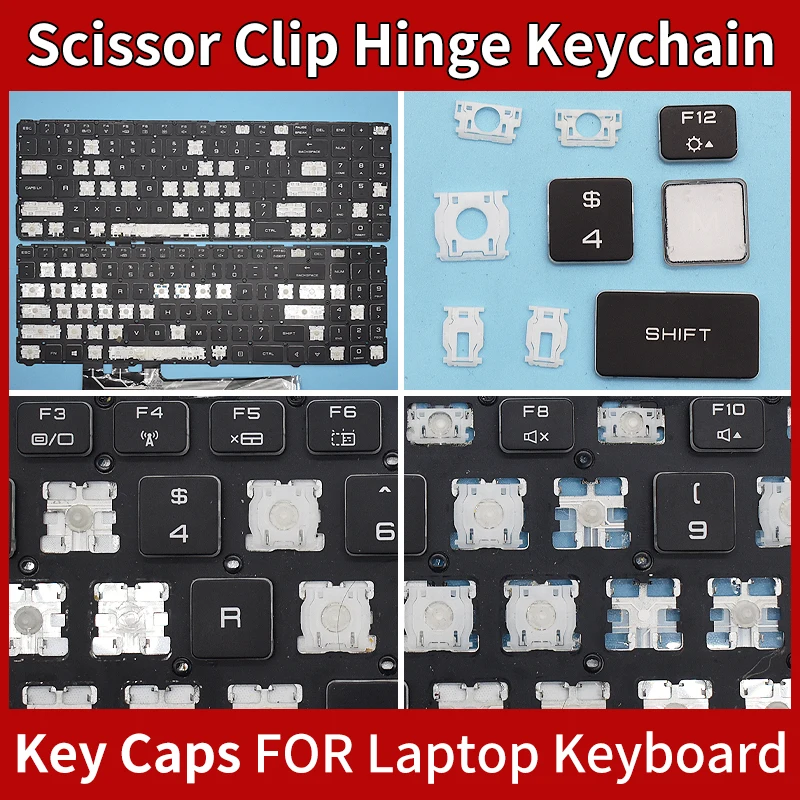 Replacement Keycaps Scissor Clip Hinge For MECHREVO Z3 Z2 Air Shinelon 7000 Z2 USA Keyboard Keychain
Replacement Keycaps Scissor Clip Hinge For MECHREVO Z3 Z2 Air Shinelon 7000 Z2 USA Keyboard Keychain