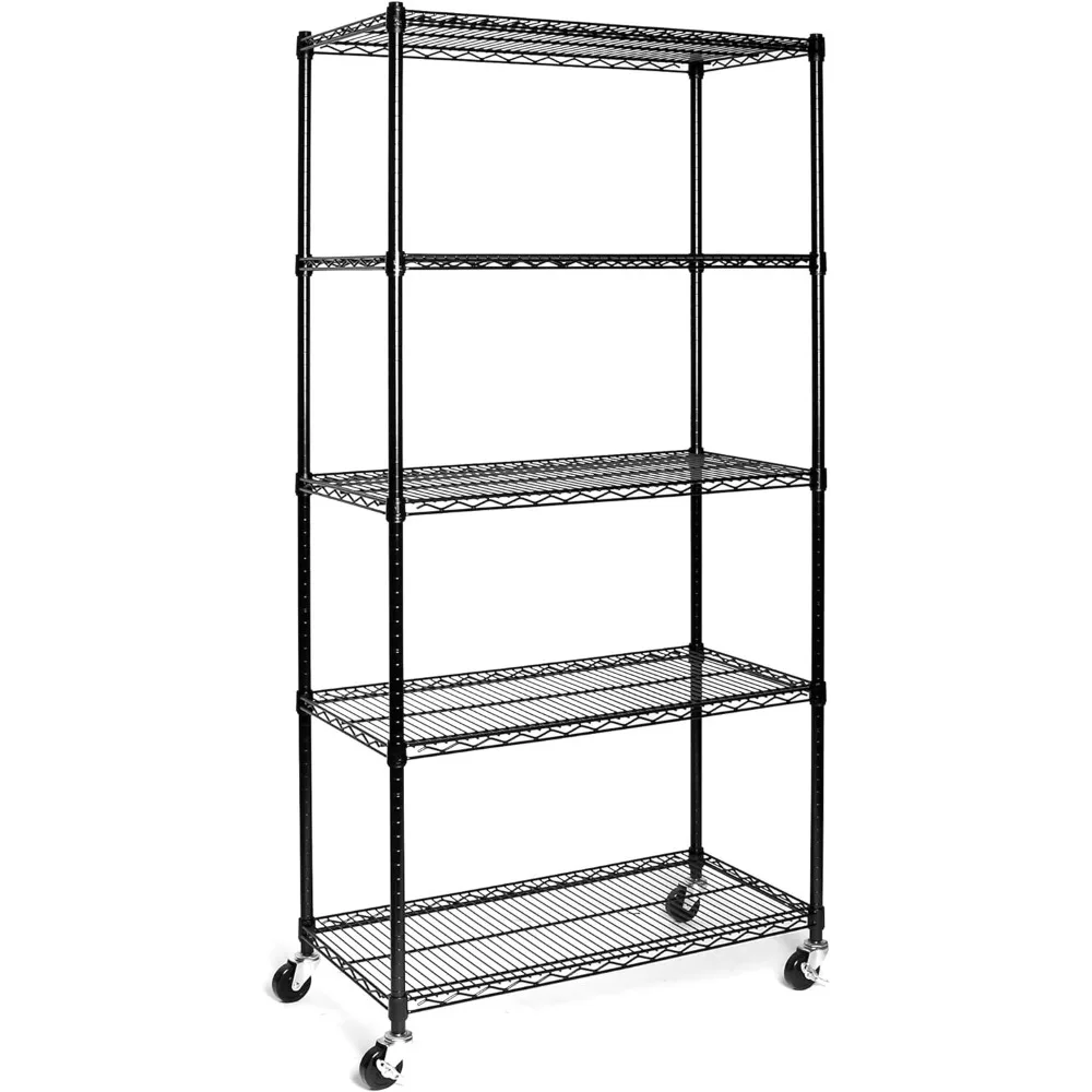 Seville Classics UltraDurable Heavy Duty NSF Solid Steel Wire Rack Storage Unit, Organizer for Garage, Warehouse, Office
Seville Classics UltraDurable Heavy Duty NSF Solid Steel Wire Rack Storage Unit, Organizer for Garage, Warehouse, Office