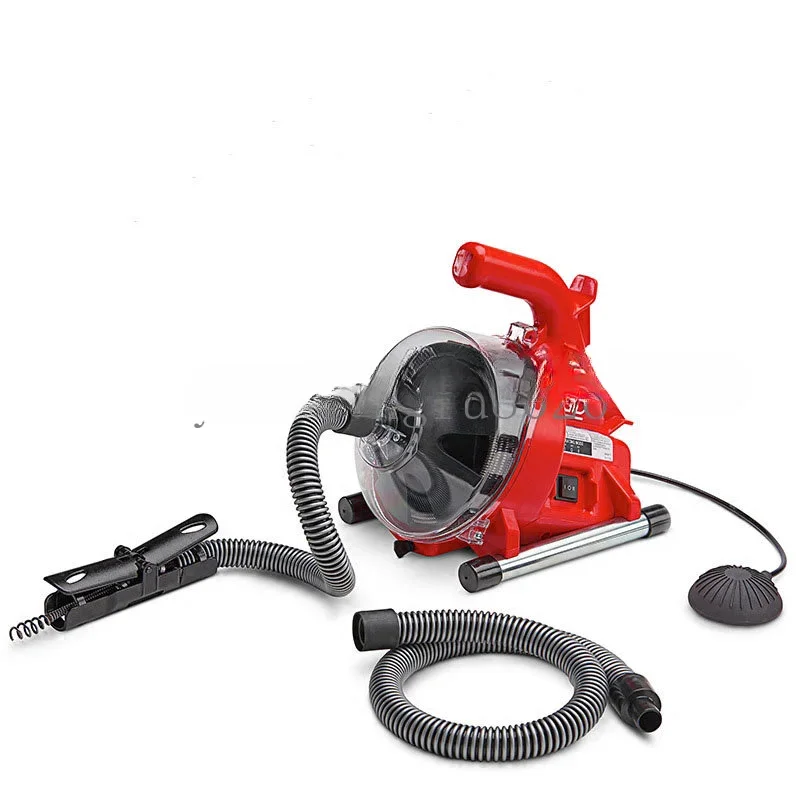 220V Electric Sewer Pipe Dredging Machine Toilet Kitchen 19-28MM Pipe Cleaning Machine Pipe Dredger Drain Cleaner 120W
220V Electric Sewer Pipe Dredging Machine Toilet Kitchen 19-28MM Pipe Cleaning Machine Pipe Dredger Drain Cleaner 120W