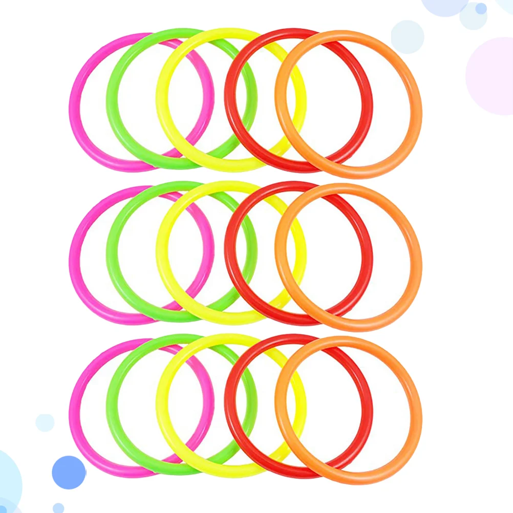 15 Pcs Toy Solid Ring Game Kids Throwing Toys Games Props Outdoor Rings for Child
15 Pcs Toy Solid Ring Game Kids Throwing Toys Games Props Outdoor Rings for Child