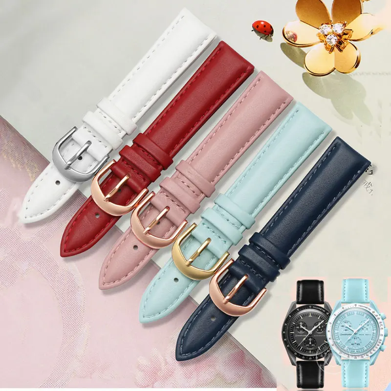 For Joint MoonSwatch Planetary fashion Strap gray white pink blue Bracelet 20mm Quick Release cowhide Watchband
For Joint MoonSwatch Planetary fashion Strap gray white pink blue Bracelet 20mm Quick Release cowhide Watchband