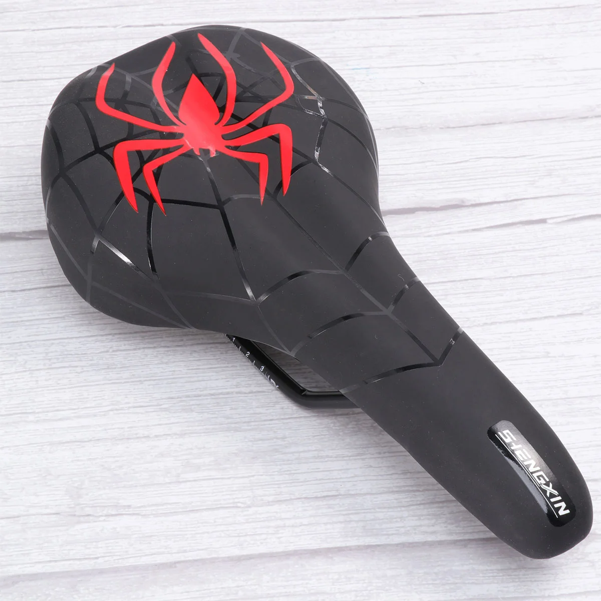 Spider Pattern Bike Seat PU Leather Premium Practical MTB Seat Bicycle Seat Bike Saddle for Sports Cycling
Spider Pattern Bike Seat PU Leather Premium Practical MTB Seat Bicycle Seat Bike Saddle for Sports Cycling