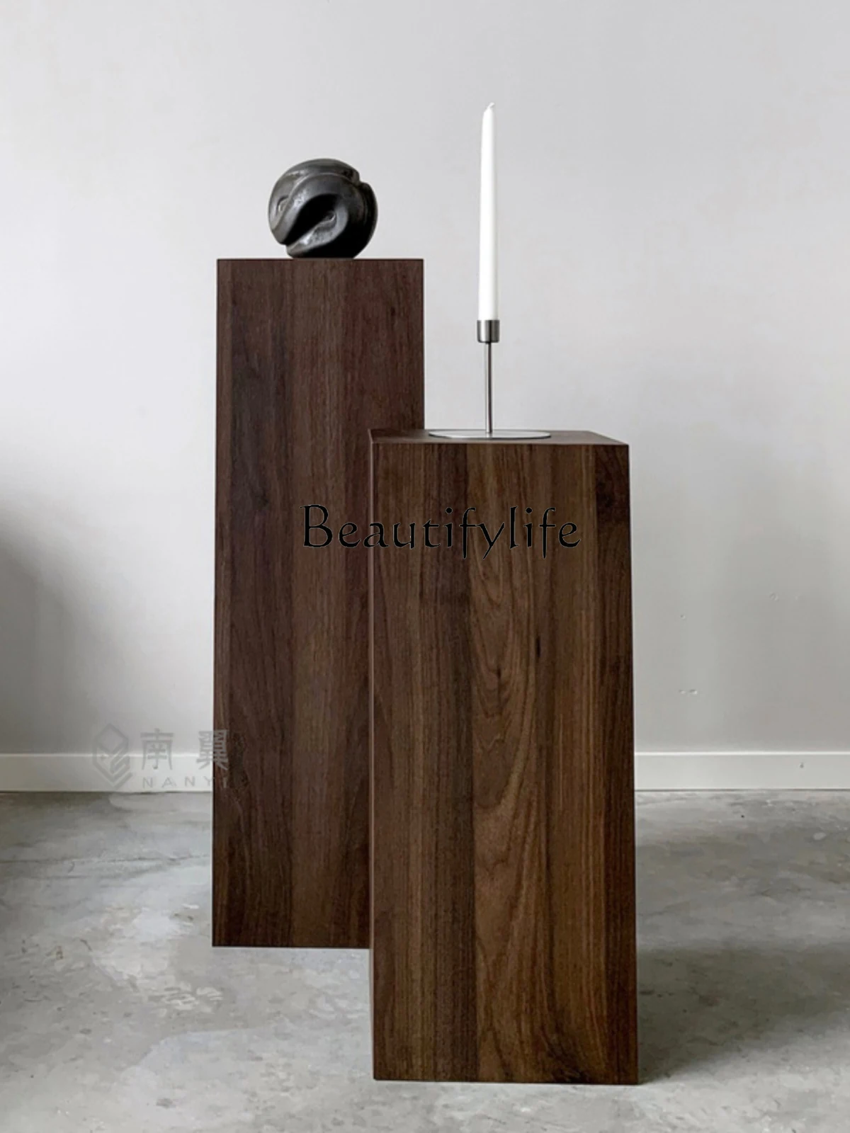 Square Column Sculpture Base Nordic Living Room Solid Wood Sofa Side Table Floor Flower Stand Ornaments
Square Column Sculpture Base Nordic Living Room Solid Wood Sofa Side Table Floor Flower Stand Ornaments