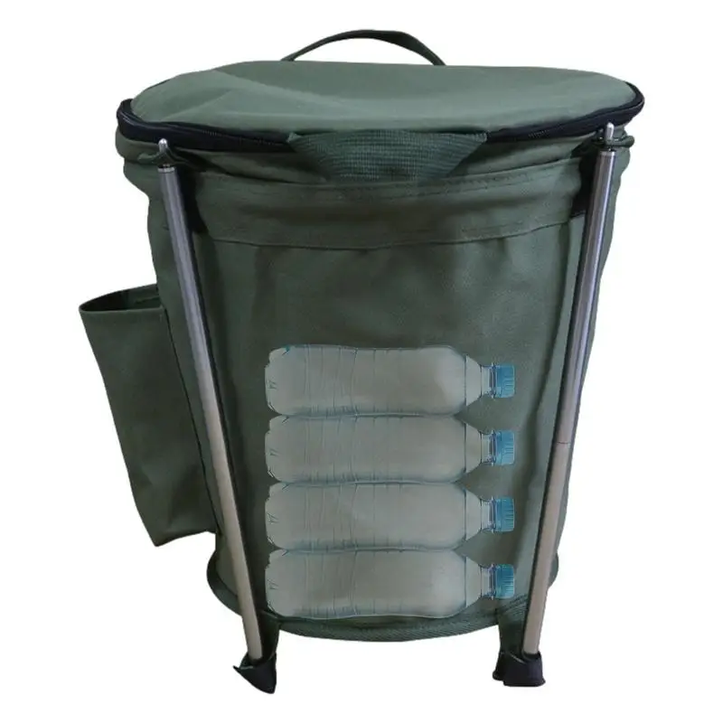 Collapsible Garden Waste Bag Camping Trash Bin Can Portable Yard Waste Bag With Zipper 20L Reusable Foldable Utility Container
Collapsible Garden Waste Bag Camping Trash Bin Can Portable Yard Waste Bag With Zipper 20L Reusable Foldable Utility Container