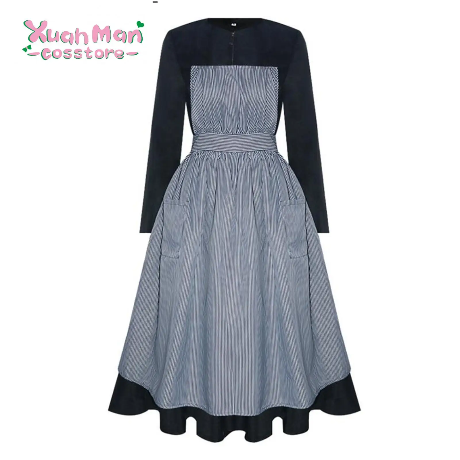 The Sound Maria музыкальные костюмы для косплея, платье с длинным рукавом, викторианский стиль, официальное платье эпохи Возрождения, готика, Хэллоуин
The Sound Maria музыкальные костюмы для косплея, платье с длинным рукавом, викторианский стиль, официальное платье эпохи Возрождения, готика, Хэллоуин