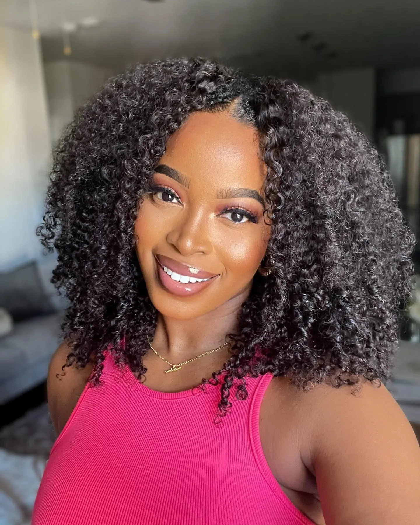 

13x4 Kinky Curly Lace Front Wig Human Hair Wigs Brazilian 4x4 180% Density HD Transparent Lace Frontal Closure For Women Wig