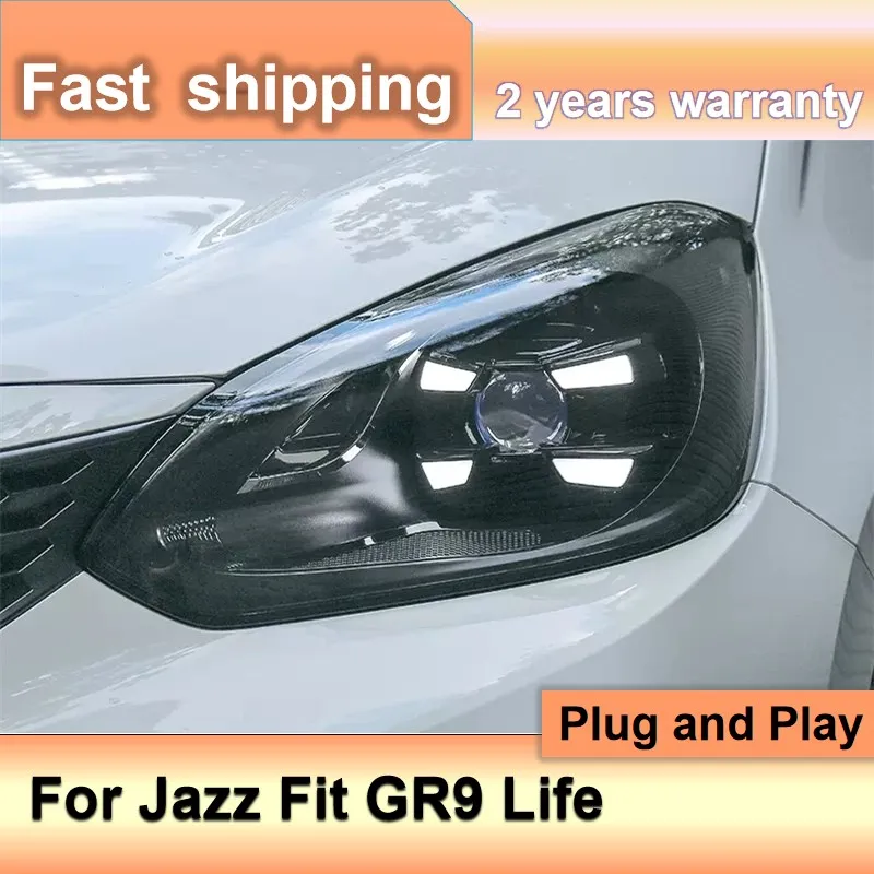 Car Accessories for Honda Jazz Head Light 2021-2022 Fit Headlight GR9 Life DRL Turn Signal High Beam Projector Lens
Car Accessories for Honda Jazz Head Light 2021-2022 Fit Headlight GR9 Life DRL Turn Signal High Beam Projector Lens