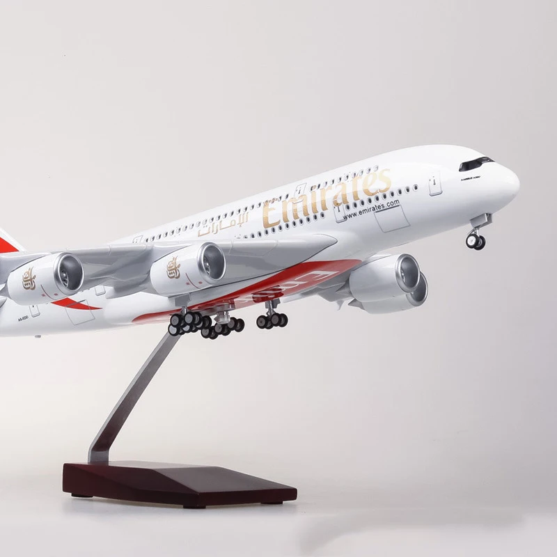 With Wheel Light 1:160 Emirates 380 Airbus A380 Civil Aircraft Simulation Model 45cm Collection Memorial
With Wheel Light 1:160 Emirates 380 Airbus A380 Civil Aircraft Simulation Model 45cm Collection Memorial