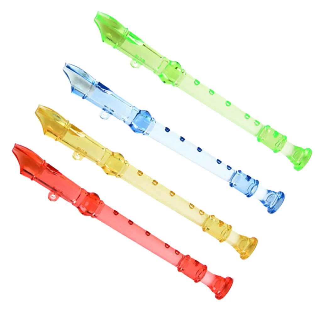 4pcs 6-Hole Mini Clarinet Transparent Flute Children Beginner Music Playing Wind Instruments (Random Color)
4pcs 6-Hole Mini Clarinet Transparent Flute Children Beginner Music Playing Wind Instruments (Random Color)