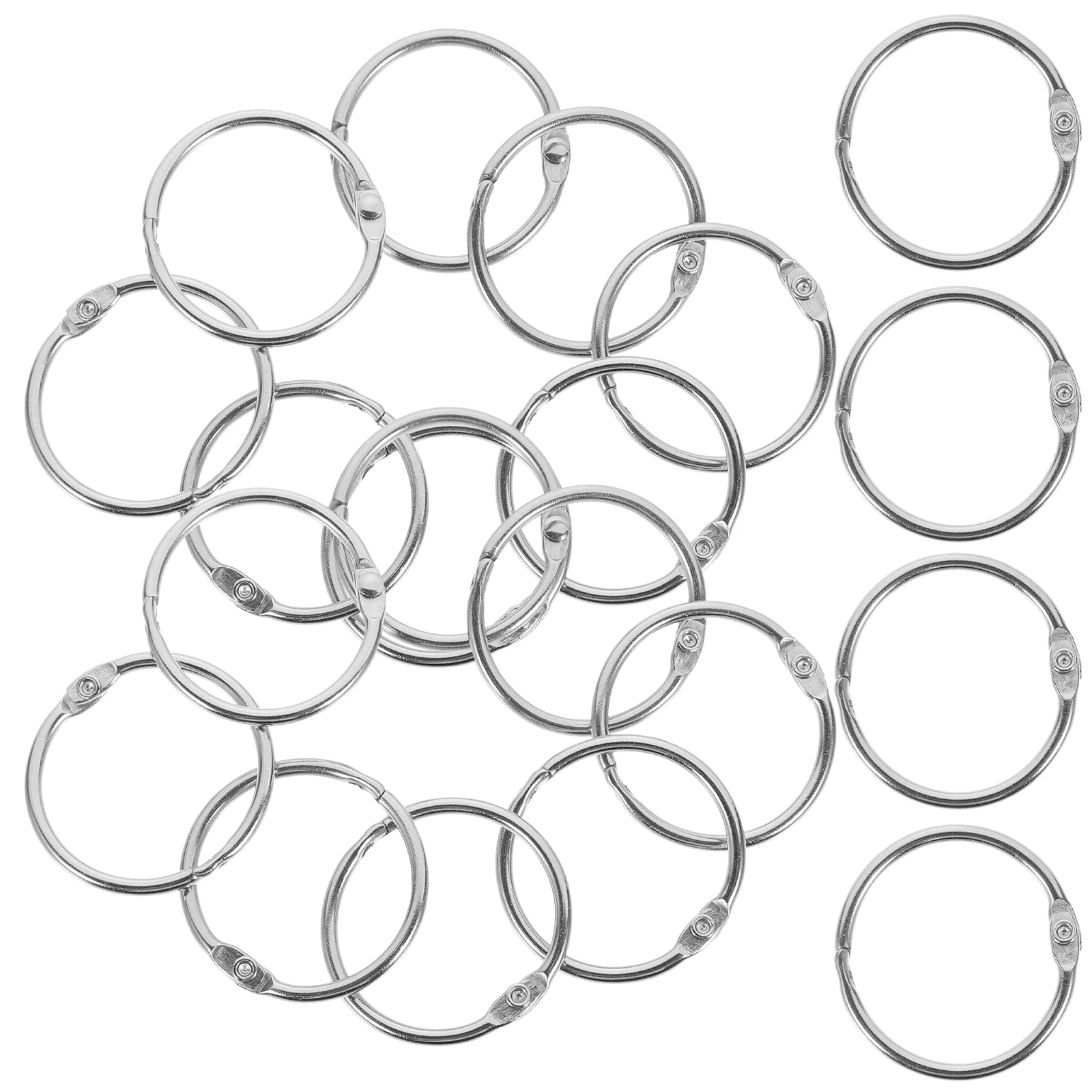 50Pcs Loose Leaf Rings Ring Clips Binding Rings Rings for Note Metal Rings Diy Book Rings
50Pcs Loose Leaf Rings Ring Clips Binding Rings Rings for Note Metal Rings Diy Book Rings