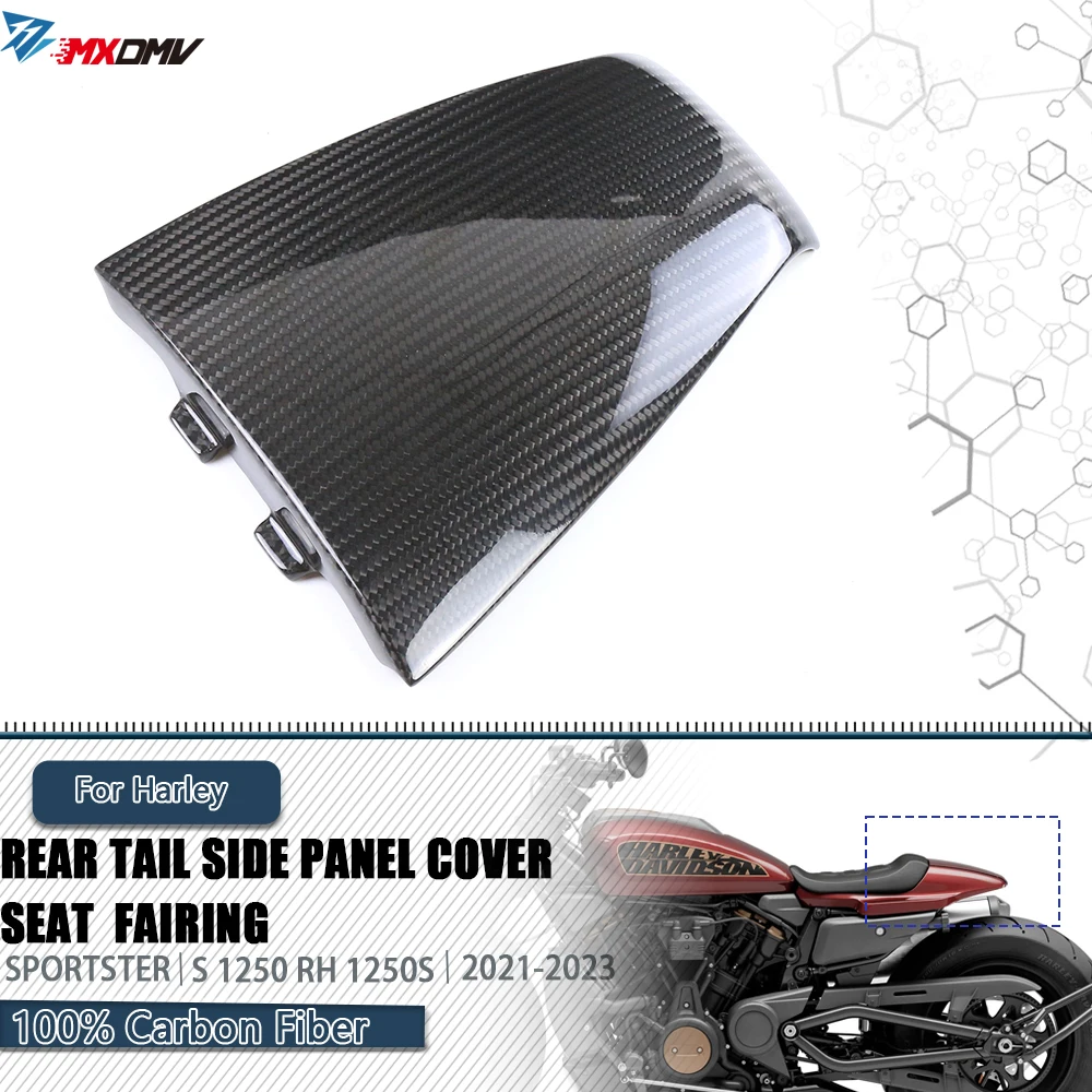 For Harley Sportster S RH 1250 1250S 2021 - 2023 Carbon FIber Rear Tail Side panel Cover Seat Fairing Motorcycle
For Harley Sportster S RH 1250 1250S 2021 - 2023 Carbon FIber Rear Tail Side panel Cover Seat Fairing Motorcycle