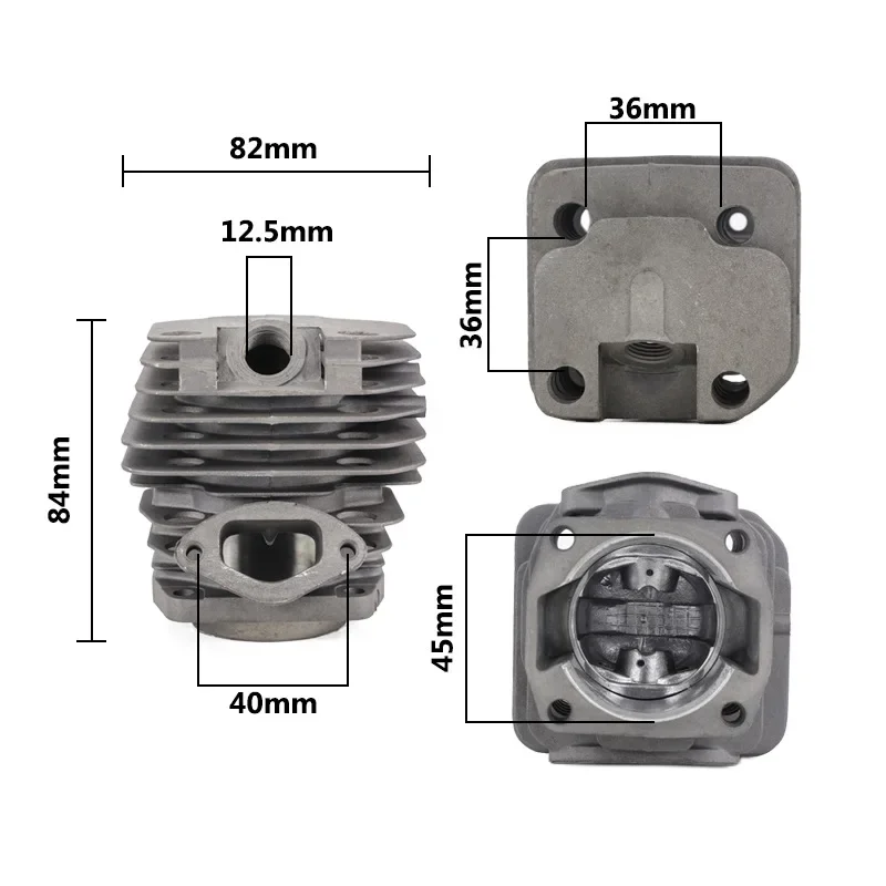 1pc parts Diameter 45mm Chainsaw Cylinder and Piston Set Fit 52 52cc Spare for Gasoline/Oil
1pc parts Diameter 45mm Chainsaw Cylinder and Piston Set Fit 52 52cc Spare for Gasoline/Oil