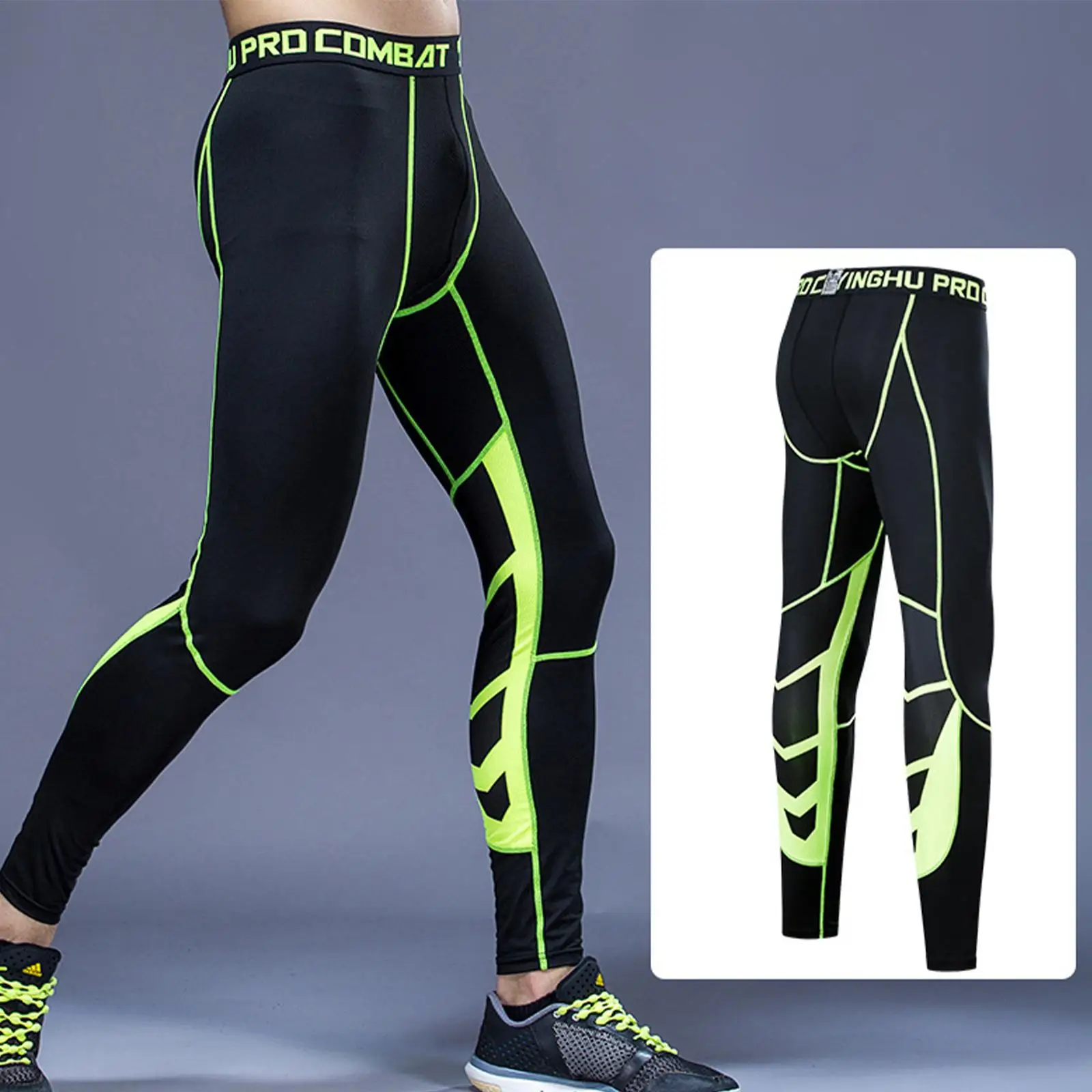Men's Compression Running Tight Leggings Sports Male Fitness Jogging Pants Quick Dry Yoga Trousers Workout Training Bottoms
Men's Compression Running Tight Leggings Sports Male Fitness Jogging Pants Quick Dry Yoga Trousers Workout Training Bottoms