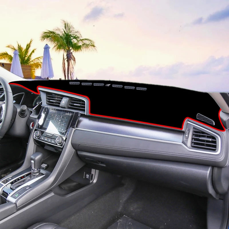 Car Dashboard Cover Mat Pad For Honda Civic Tenth Generation Dashmat Avoid Light Pad Sun Shade Instrument Panel Carpets
Car Dashboard Cover Mat Pad For Honda Civic Tenth Generation Dashmat Avoid Light Pad Sun Shade Instrument Panel Carpets