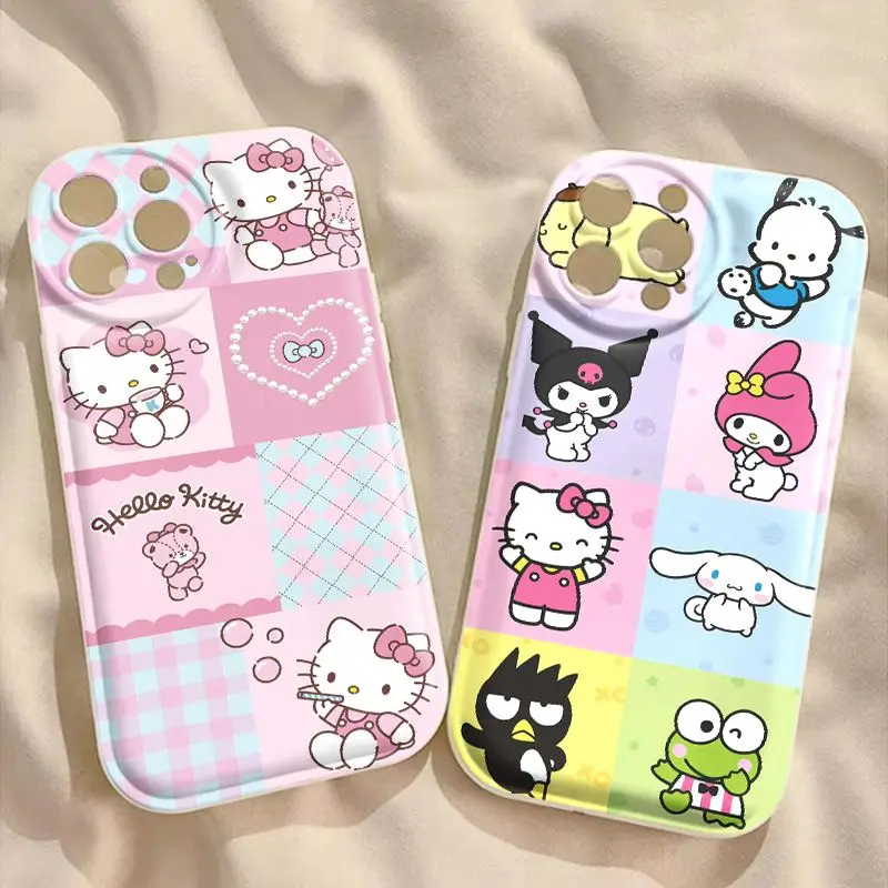 Hello Kitty Anime Kawaii Sanrio Phone Case Cute Cartoon Cinnamoroll My Melody iphone11 12 14Promax Apple Cover Gifts for Girls
Hello Kitty Anime Kawaii Sanrio Phone Case Cute Cartoon Cinnamoroll My Melody iphone11 12 14Promax Apple Cover Gifts for Girls