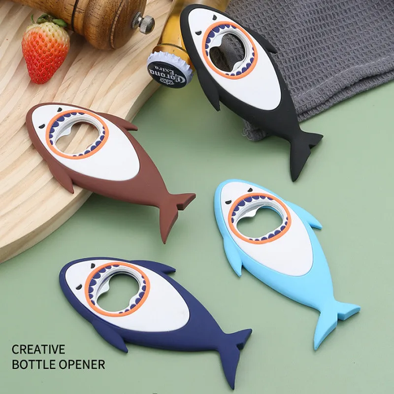 100Pcs/Lot Opening Bottle Cap Shark Beer Bottle Opener Beer Opener Cute Cartoon Animal Magnet 3d Shark Wine Bottle Opener
100Pcs/Lot Opening Bottle Cap Shark Beer Bottle Opener Beer Opener Cute Cartoon Animal Magnet 3d Shark Wine Bottle Opener