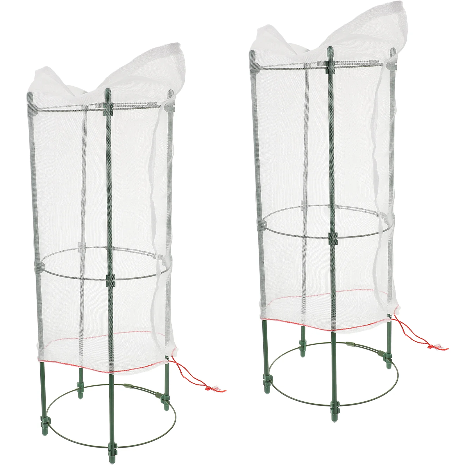 2 Sets Seedling Protection Cage Climbing Plants Trellis Cages New Protectors Garden Support Stake Iron Nylon Durable
2 Sets Seedling Protection Cage Climbing Plants Trellis Cages New Protectors Garden Support Stake Iron Nylon Durable