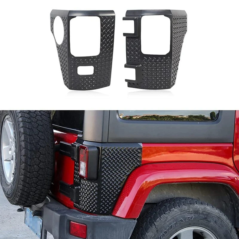 Car Tailgate Wrap Angle Cover Trim Rear Door Corner Guard Decoration For Jeep Wrangler Rubicon Sahara JK JKU 2007-2017
Car Tailgate Wrap Angle Cover Trim Rear Door Corner Guard Decoration For Jeep Wrangler Rubicon Sahara JK JKU 2007-2017
