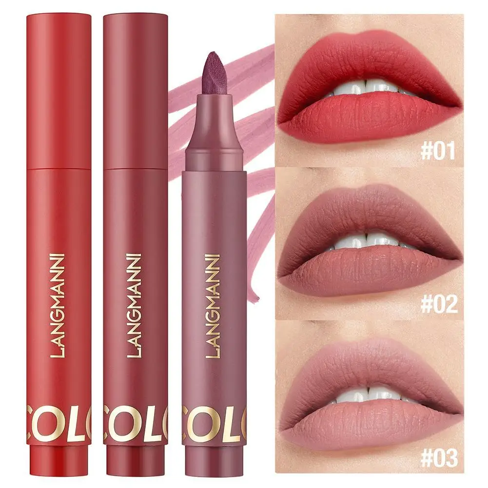 New Liquid Lipstick Waterproof Lip Liner Pen Long Lasting Hydrating Smooth Lip Pigments Cosmetics For Women Sexy Lip Beauty Tool
New Liquid Lipstick Waterproof Lip Liner Pen Long Lasting Hydrating Smooth Lip Pigments Cosmetics For Women Sexy Lip Beauty Tool