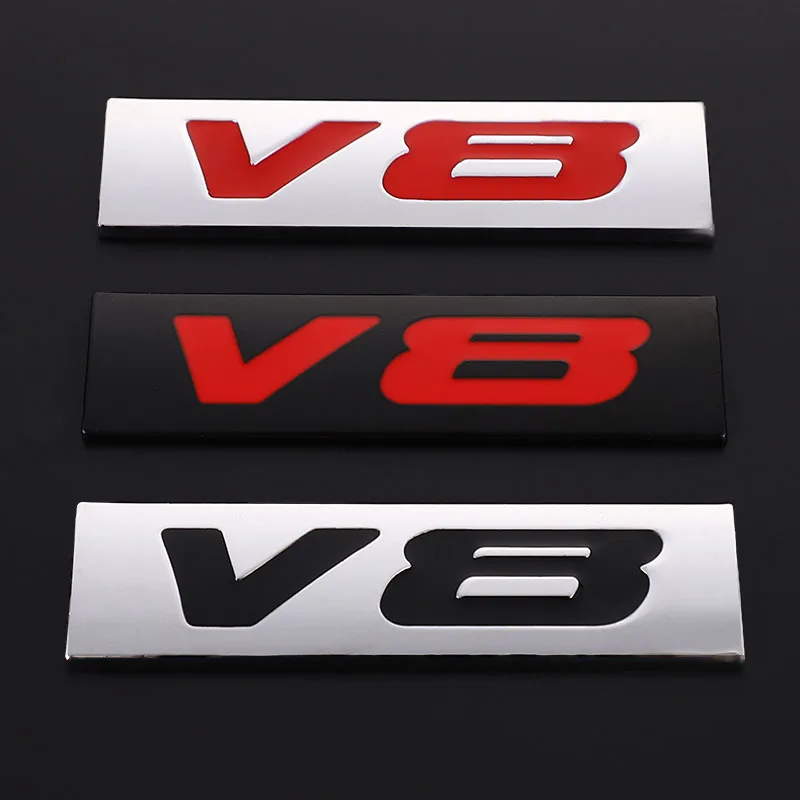 Metal Car Sticker V6 V8 Rear Emblem Badge Decals Tail Trunk Sticker for Benz AMG BMW Mazda Chevrolet Skoda Ford Opel Audi Volvo
Metal Car Sticker V6 V8 Rear Emblem Badge Decals Tail Trunk Sticker for Benz AMG BMW Mazda Chevrolet Skoda Ford Opel Audi Volvo