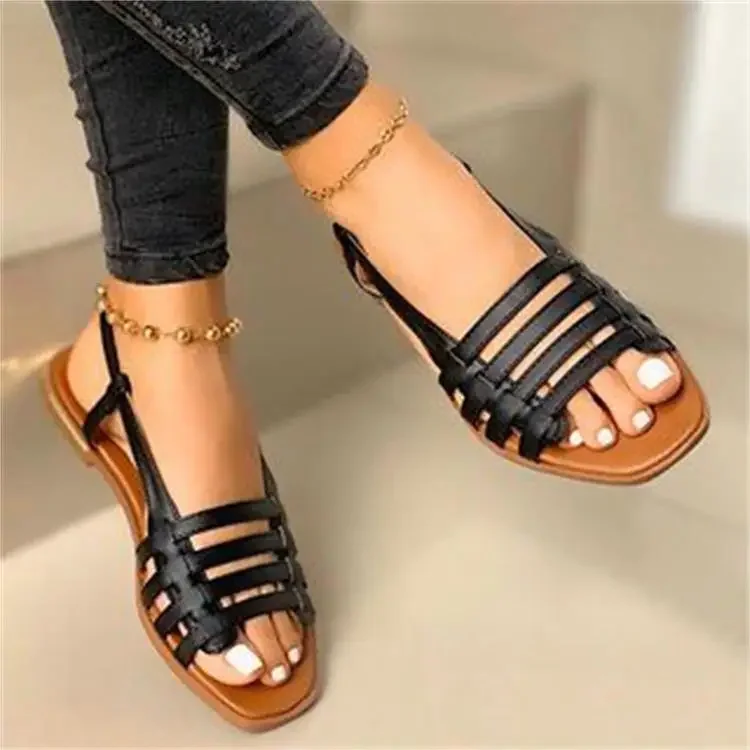 New Flat Round Toe Casual Sandals In The Summer of 2023 Women's Large Size 40-43 Sandals Sandals Women Sandálias Femininas
New Flat Round Toe Casual Sandals In The Summer of 2023 Women's Large Size 40-43 Sandals Sandals Women Sandálias Femininas