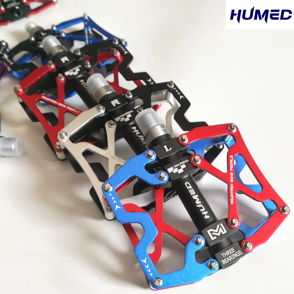 New 3 Bearings Bicycle Bike Pedals Ultralight Aluminium Alloy MTB Road Bike Pedals Flat Platform Bicicleta Cycling Parts
New 3 Bearings Bicycle Bike Pedals Ultralight Aluminium Alloy MTB Road Bike Pedals Flat Platform Bicicleta Cycling Parts