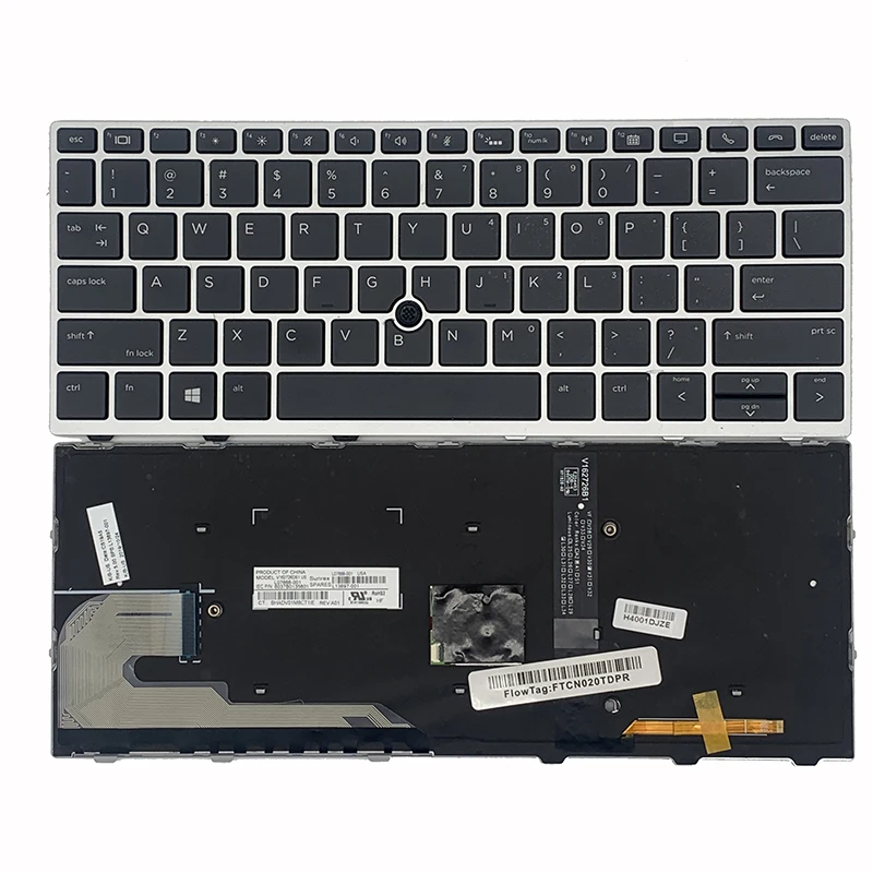 Английская клавиатура с подсветкой для ноутбука HP Elitebook 730 g5 735 G5 830 G5 836 G5
Английская клавиатура с подсветкой для ноутбука HP Elitebook 730 g5 735 G5 830 G5 836 G5