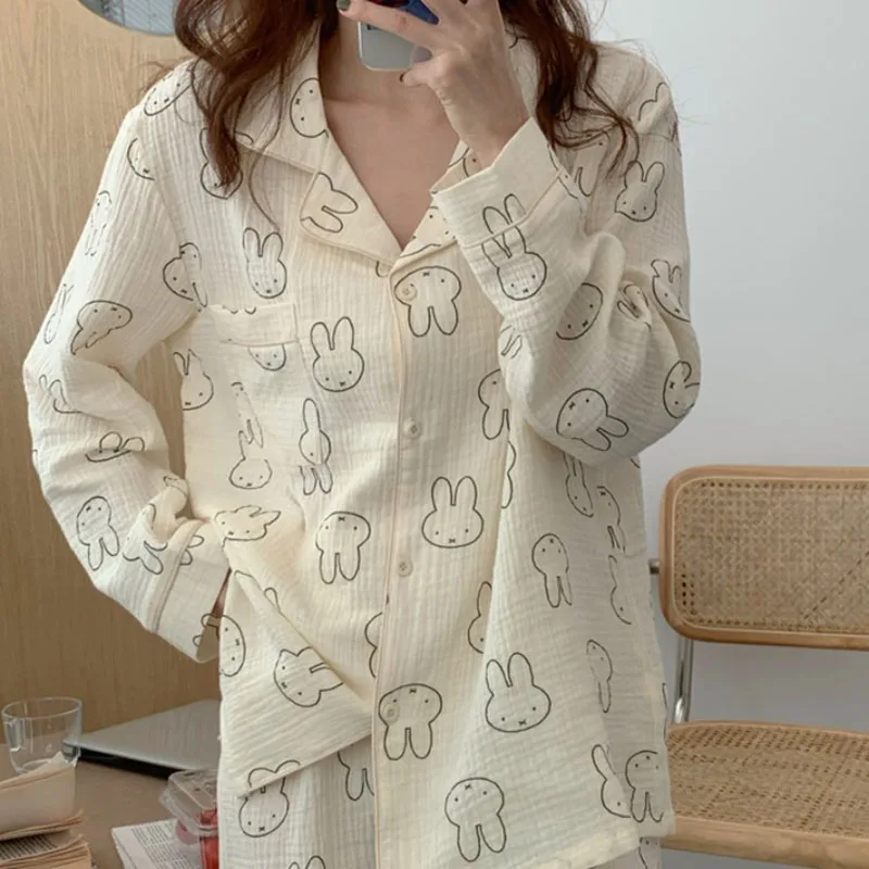 Kawaii Sanrio Pajamas Miffys Accessories Cute Beauty Cartoon Anime Gauze Long Sleeve Cardigan Loungewear Sets Toys for Girl Gift
Kawaii Sanrio Pajamas Miffys Accessories Cute Beauty Cartoon Anime Gauze Long Sleeve Cardigan Loungewear Sets Toys for Girl Gift