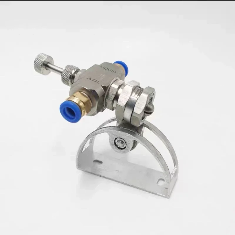 Stainless steel adjustable air atomization nozzle, siphon spray, atomization humidification nozzle, two fluid air-water mixing
Stainless steel adjustable air atomization nozzle, siphon spray, atomization humidification nozzle, two fluid air-water mixing