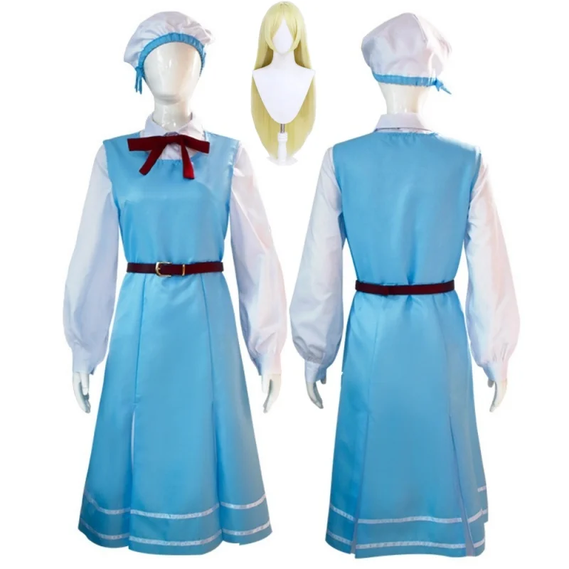 Morino Korisu Cosplay Costume Anime Cosplay Dress Suit With Hat Halloween Party Clothing
Morino Korisu Cosplay Costume Anime Cosplay Dress Suit With Hat Halloween Party Clothing