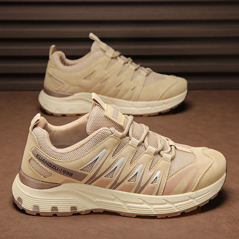 New breathable men's mesh sports shoes outdoor hiking shoes student casual running shoes Comfortable Athletic Training Footwear
New breathable men's mesh sports shoes outdoor hiking shoes student casual running shoes Comfortable Athletic Training Footwear