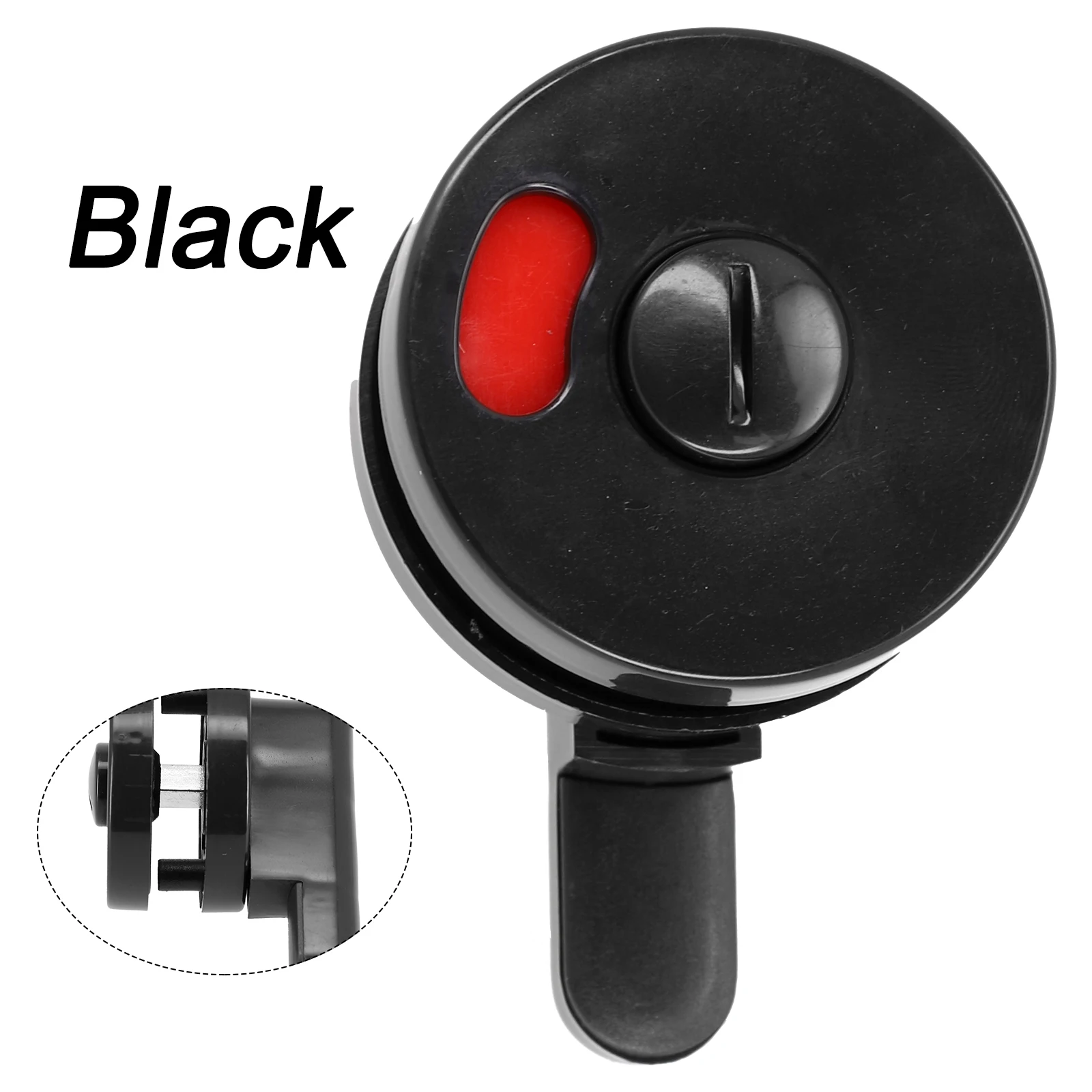 Accessory Indicator Door Lock Door Toilet Vacant WC Fittings Will Resist Indicator Lock Black Material Kit Set
Accessory Indicator Door Lock Door Toilet Vacant WC Fittings Will Resist Indicator Lock Black Material Kit Set