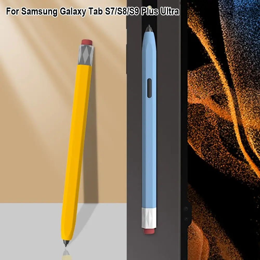 Tablet Touch Pencil Case Silicone Stylus Protective Cover Ergonomic S Pen Sleeve For Samsung Galaxy Tab S7/S8/S9 Plus Ultra
Tablet Touch Pencil Case Silicone Stylus Protective Cover Ergonomic S Pen Sleeve For Samsung Galaxy Tab S7/S8/S9 Plus Ultra