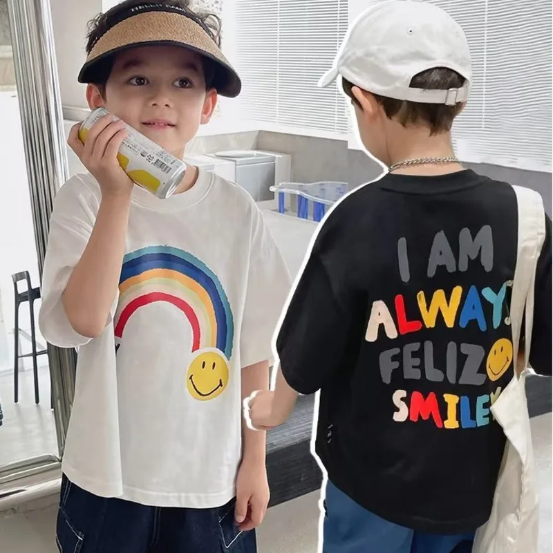 Top Clothes for Children Teenage T-shirts Kids Tee Short T-shirt Children's Clothing From 11 to 12 Years High Teen Fashion Boy
Top Clothes for Children Teenage T-shirts Kids Tee Short T-shirt Children's Clothing From 11 to 12 Years High Teen Fashion Boy