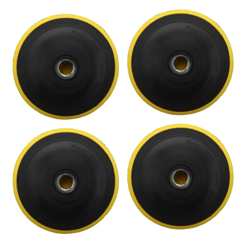4X Polishing Pad Backing Pad Sanding Pad Pads M14 For Polishing Machine New K1 Thread Diameter: 100MM
4X Polishing Pad Backing Pad Sanding Pad Pads M14 For Polishing Machine New K1 Thread Diameter: 100MM