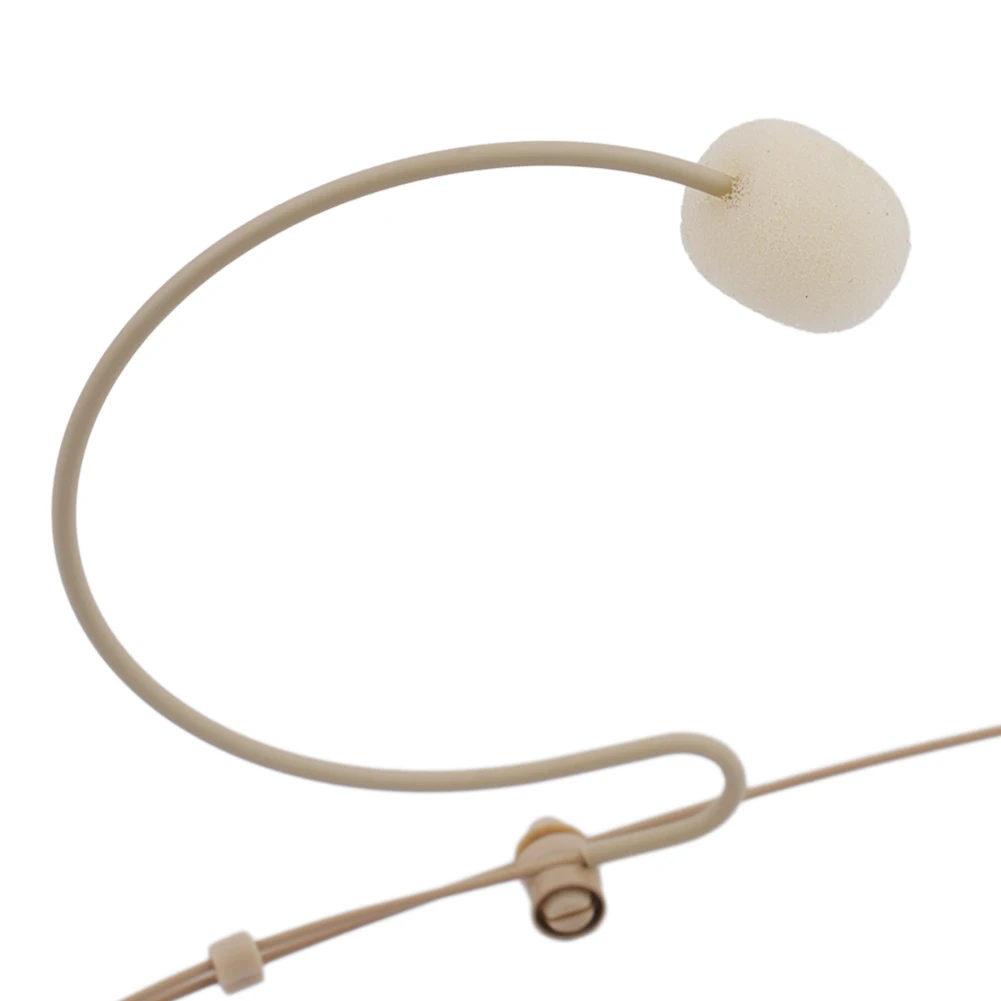 Headworn Microphone 100-20KHZ Beige/Black Earhook For Headset Lightweight Design Microphone Omnidirectional
Headworn Microphone 100-20KHZ Beige/Black Earhook For Headset Lightweight Design Microphone Omnidirectional