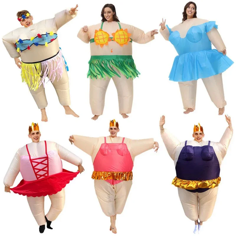 Carnival Ballet Costume Adult Inflatable Suit Sumo Wrestler Blow Up Outfit Cosplay Party Dress for Men Women
Carnival Ballet Costume Adult Inflatable Suit Sumo Wrestler Blow Up Outfit Cosplay Party Dress for Men Women