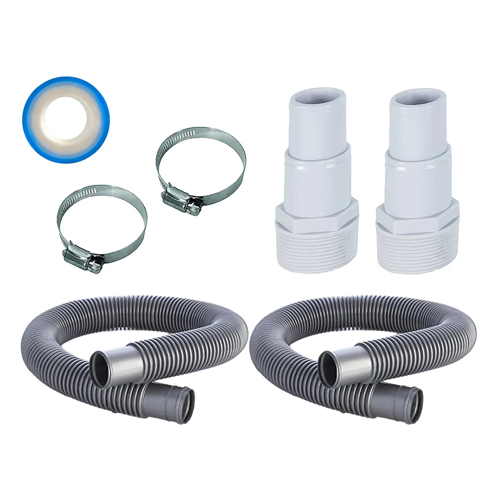 Pool Hoses 1 1/2\\\" Swimming Pool Filter Hose Replacement Kit 4.9 Feet Pipe Connector For Swimming Pool Joint Pool Accessories
Pool Hoses 1 1/2\\\" Swimming Pool Filter Hose Replacement Kit 4.9 Feet Pipe Connector For Swimming Pool Joint Pool Accessories