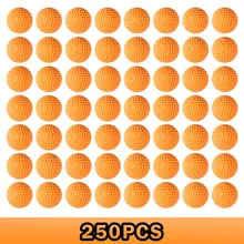 

250 Pcs for Zeus Apollo Foam EVA Ammo Replace Bullet Balls Pack Children Toy Compatible for Nerf Rival Blasters Apollo Bullets